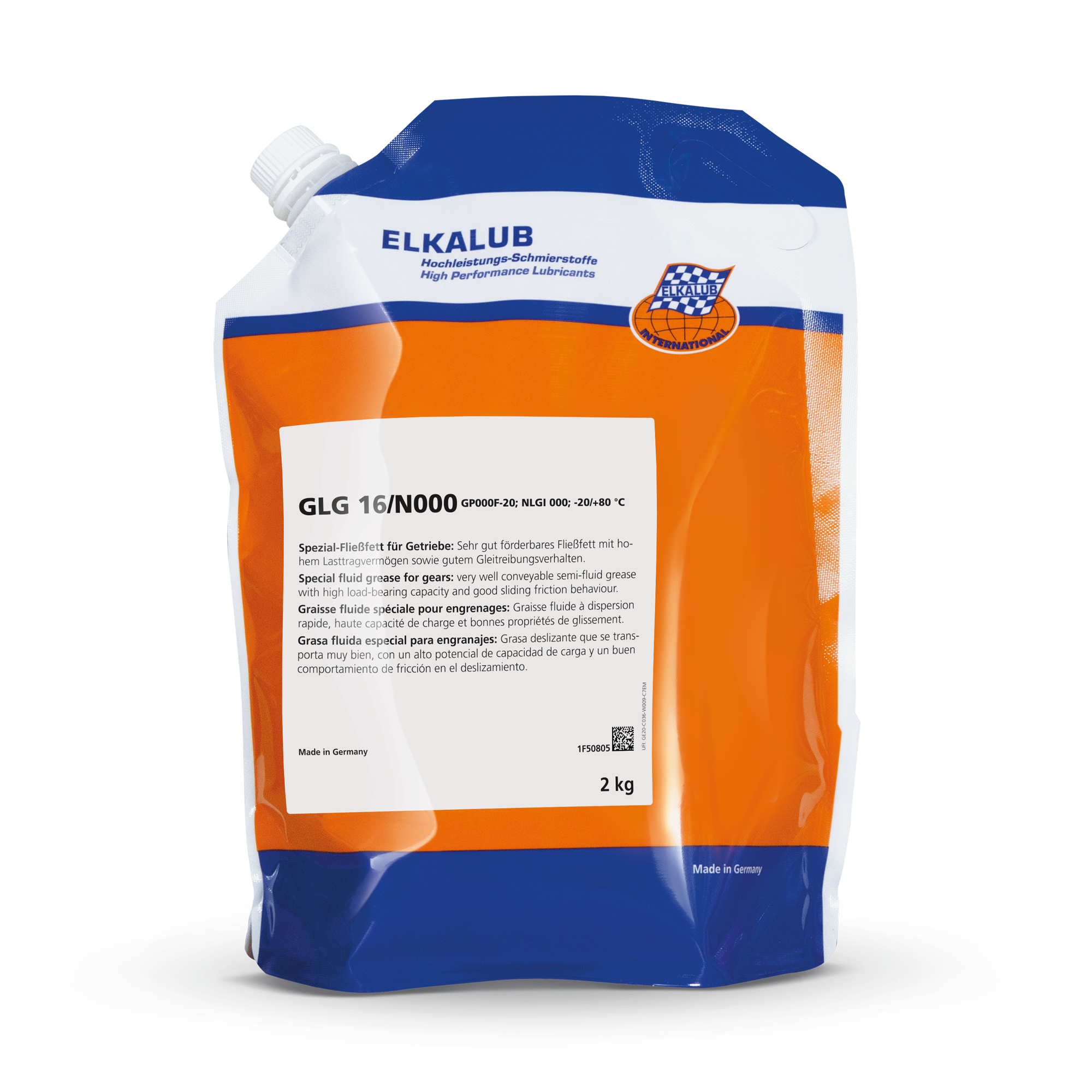 Elkalub GLG 16/N000 Fluid Gear Grease