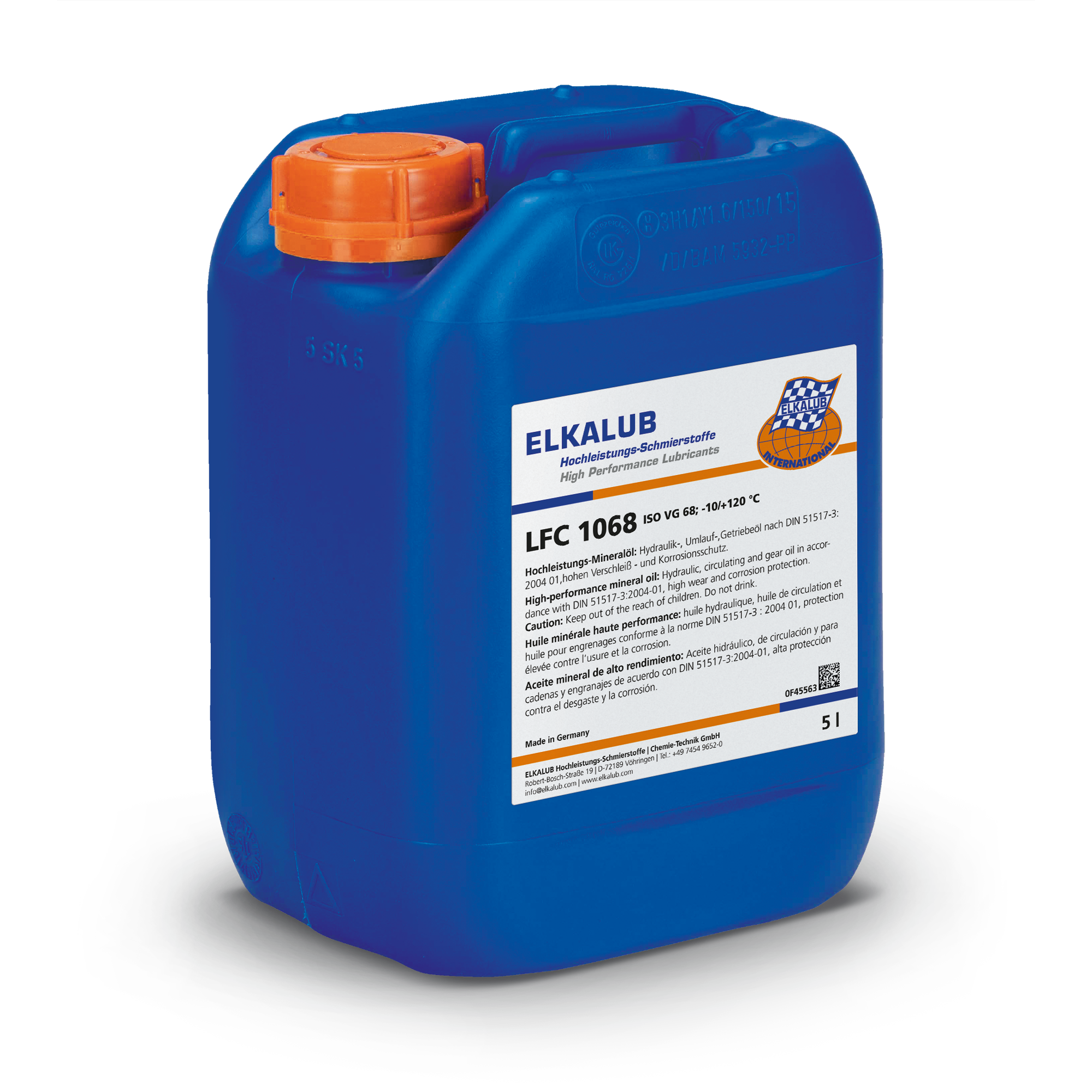 ELKALUB LFC 1068H High Performance Mineral Oil