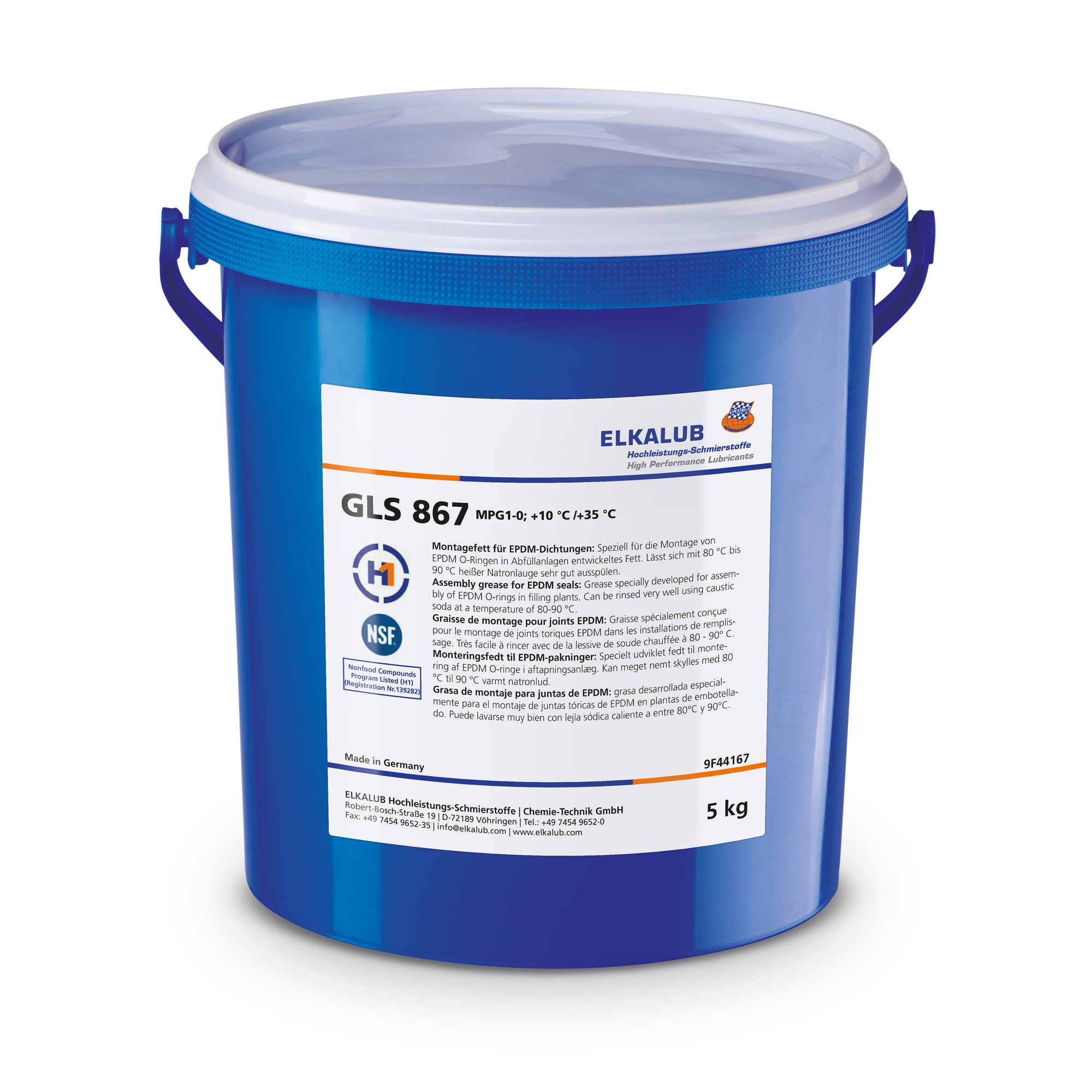 Elkalub GLS 867 H1 Assembly Grease